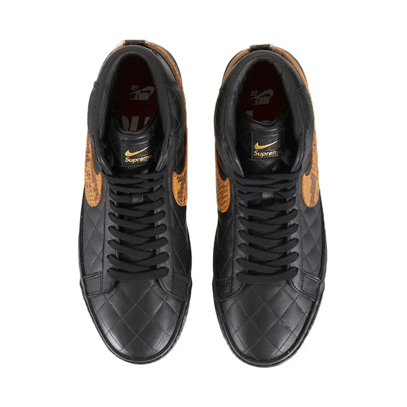Nike x Supreme Blazer Mid QS 'Black Snakeskin'