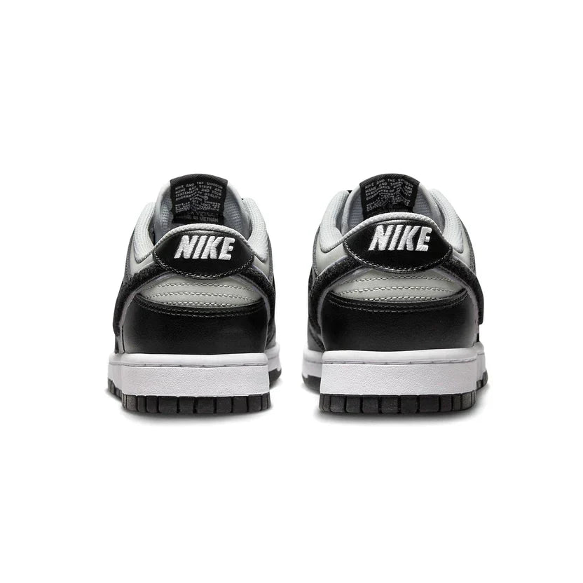 Nike Dunk Low 'Chenille Swoosh Black Grey'