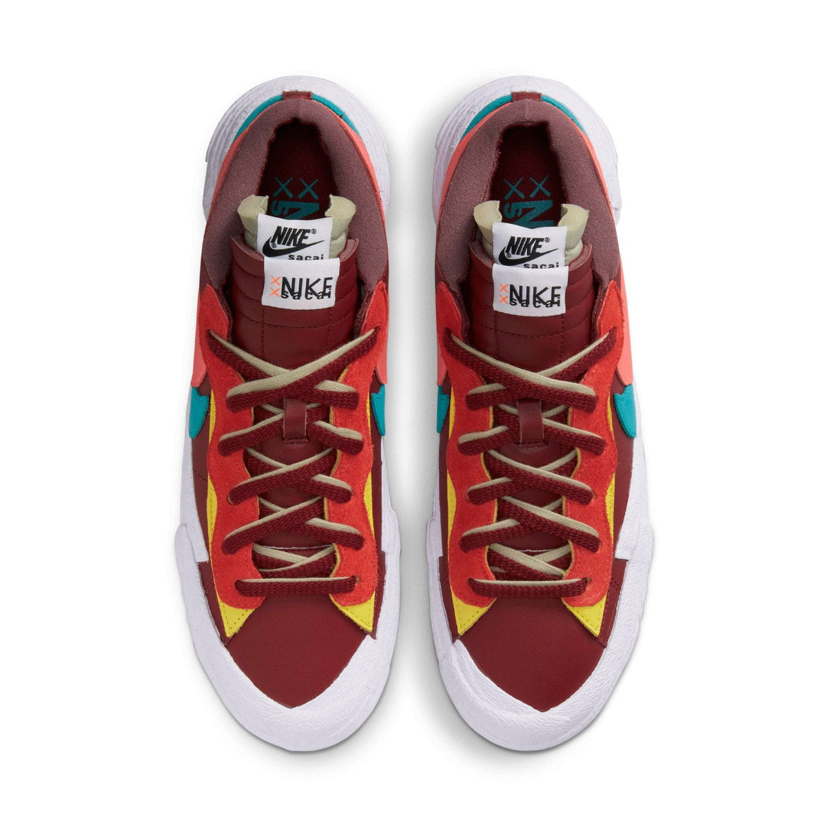 Nike x Sacai x KAWS Blazer Low 'Red'