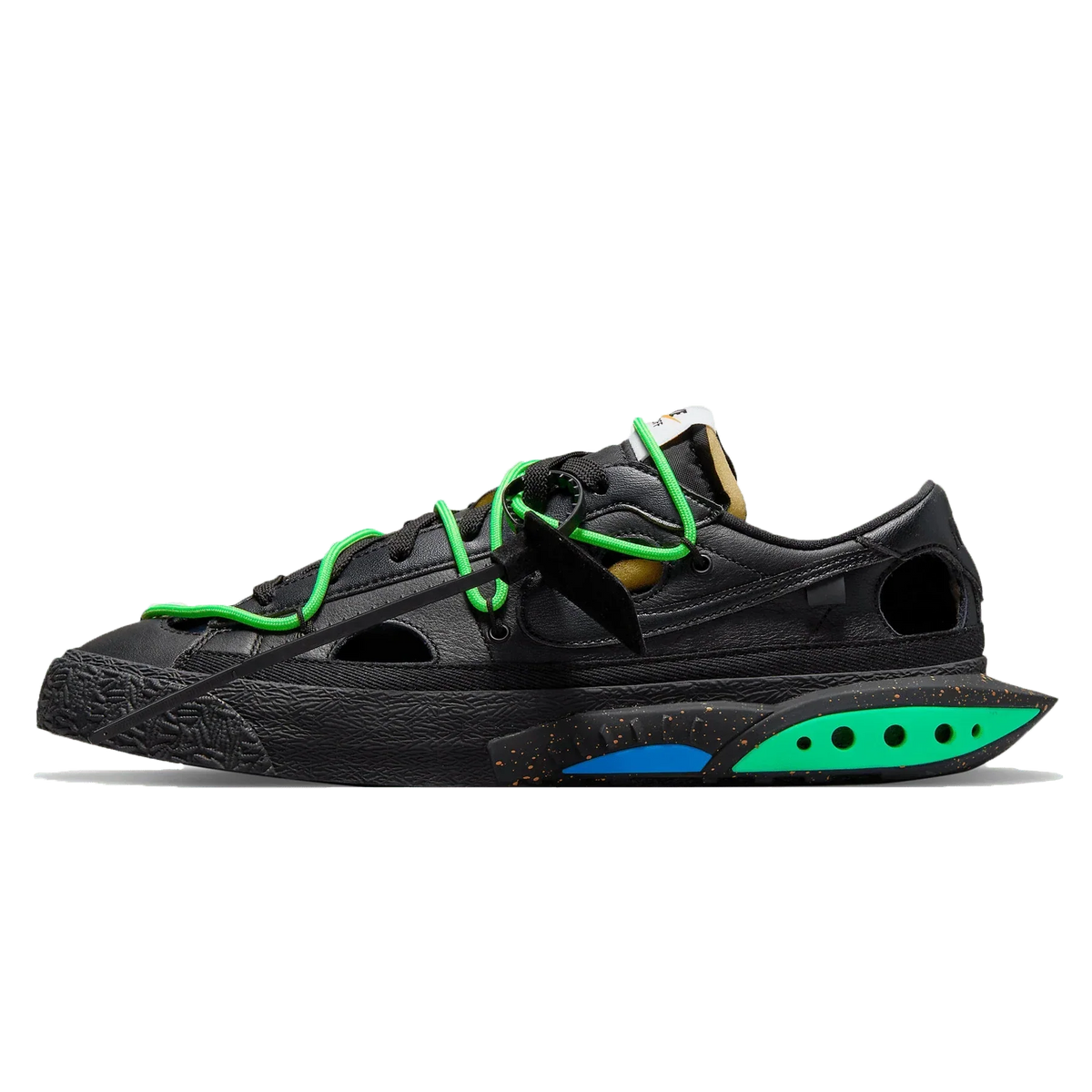 Nike x Off-White Blazer Low 'Electro Green Black'