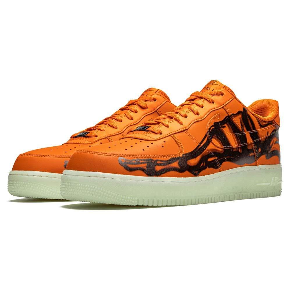 Nike Air Force 1 Low 'Orange Skeleton Halloween'